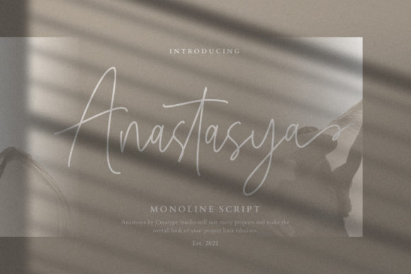 Anastasya Script: A Typeface That Balances Elegance with Everyday Use