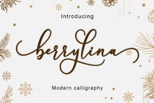Berrylina Script: A Font That Brings Projects to Life