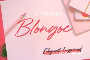 Blongoc Script: The Handwritten Font That Feels Like a Conversation