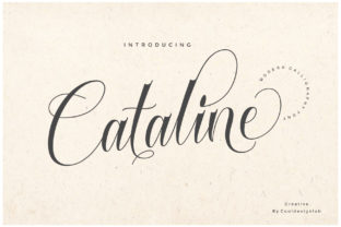 Cataline Script: A Fresh Calligraphy Font for Modern Projects