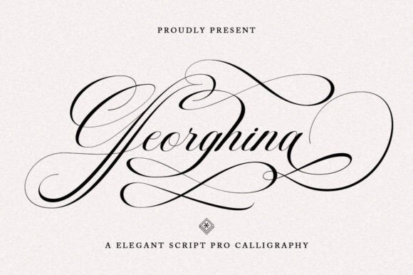 Georghina Script Pro: Weaving Western Charm into Modern Design