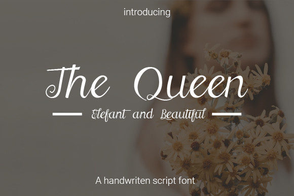 The Queen Script: Elegance Meets Modernity in One Font