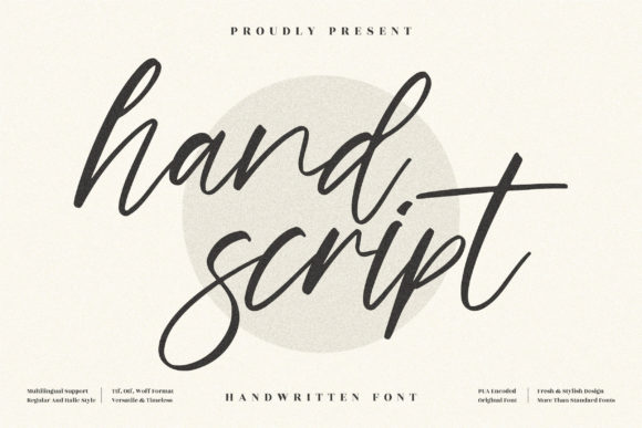 The Sweet, Delicate Charm of Hand Script for Modern Designers