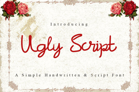 Ugly Script: The Elegant Handwritten Font for Modern Design