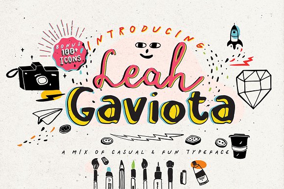 Unifying Your Vision with the Leah Gaviota Script Family