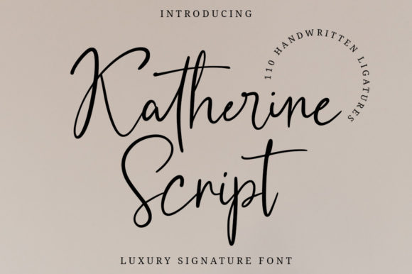 Why Katherine Script is Your Go-To Font for Elegant Design