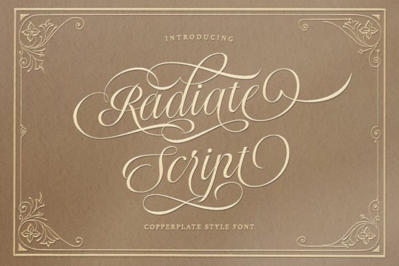 Why Radiate Script Is the Elegant Touch Your Designs Deserve